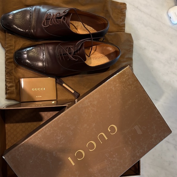 Gucci Vitello Anilux dress shoes (Rodeo Scuro) - Picture 11 of 11